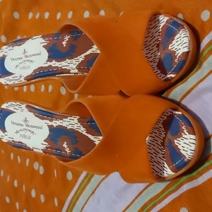 Vivienne Westwood Size 39 EUR/8 USA Orange